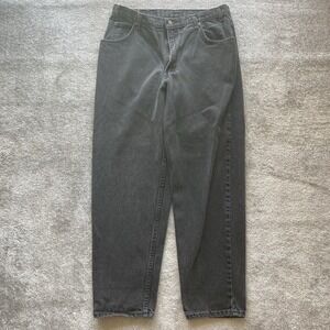 North West Blue Jeans Men's Size 34x30 Black Grunge Made In‎ USA 90s VTG